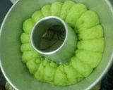 Foto langkah ke 7 dari resep Roti sobek pandan panggang teflon.