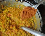 A picture of step 10 of Pav bhaji.