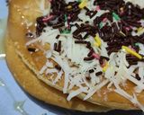 Foto langkah ke 4 dari resep Pancake Ceres Keju Teflon.