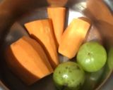 A picture of step 2 of One pot Amla (Indian Gooseberries) Pulao: Kerala Style- (A Complete Vegan Dish).