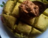 A picture of step 10 of Walnut chutney dhokla.