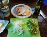 Foto del paso 1 de la receta: Salsa de crema con champignones y pollo