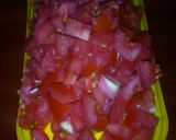 A picture of step 1 of Spaghetti Pomodoro #4weeksChallenge.