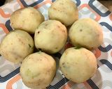 A picture of step 3 of Stuffed Potato bombs.