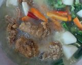 Foto langkah ke 4 dari resep Ayam Goreng Sayur.