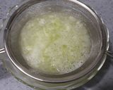 A picture of step 6 of Cucumber cooler.