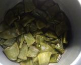 A picture of step 1 of Beans sabzi.