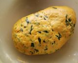 A picture of step 1 of Spinach parantha.