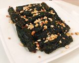 Hình bước làm 2 của món Chả lá lốt chay