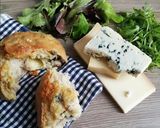Une image de l'étape 6 de Pain au fromage 🧀olives 🥬noisettes 🥖.