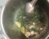 A picture of step 2 of Mint pulao.