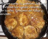 Foto del paso 4 de la receta: Costeleta de cerdo con salsa de mostaza