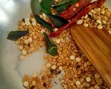 A picture of step 2 of Kandi podi.