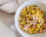 Foto del paso 4 de la receta: Ensalada de garbanzos y atún con vinagreta de mostaza