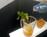 A picture of step 4 of Ripe mango lemonade.