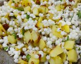 A picture of step 4 of Sabudana Khichdi.