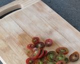 Foto del paso 4 de la receta: Carpaccio de pepino y Mozzarella