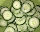 Foto del paso 1 de la receta: Ensalada de pepinos 🥒