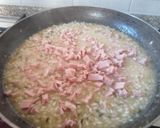 Foto del passaggio 9 della ricetta Risotto con mortadella e birra