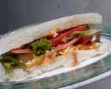 Foto langkah ke 8 dari resep Inkigayo Korea Sandwich (ala Subway).