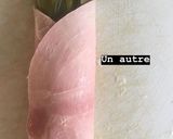 Une image de l'étape 7 de Poireaux béchamel entourés de jambon.
