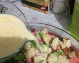 Foto langkah ke 4 dari resep Bread butter pudding (melon pan).