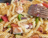 A picture of step 7 of My Creamy Cajun Chicken Pasta Bake.