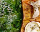 Une image de l'étape 6 de 🌱Butternut Chèvre Miel Thym Ail en chemise.