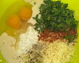 A picture of step 2 of Mini Quiches with Asparagus and Spring Vegetables.