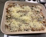 Une image de l'étape 22 de Gratin d'aubergines au porc, tomates et emmental.