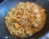 A picture of step 4 of Creamy Tomato Garlic Butter Chicken Pasta.