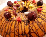 عکس مرحله 2 از دستور کیک زعفرون