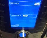 A picture of step 4 of Rhonda’s instant pot favorite rice.