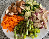 Foto del paso 3 de la receta: Risotto de verduras y presa ibérica