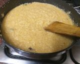 A picture of step 2 of Pineapple halwa.