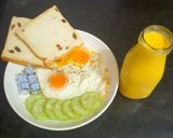 Hình bước làm 2 của món Mẹo ốp la
