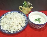 A picture of step 6 of Vrat Ki Barnyard/Sama Chaval Jeera Rice With Curd Kadhi For Lunch.