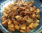 Foto langkah ke 7 dari resep Mapo tahu.