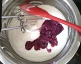 A picture of step 3 of Dragon fruit ice- cream.