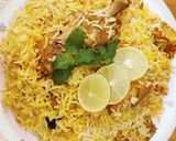 A picture of step 11 of Chicken Biryani 😋😋.