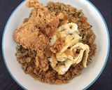 Foto langkah ke 10 dari resep Nasi Goreng Pedas.