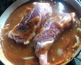 Foto del paso 3 de la receta: Bife americano con salsa y arroz blanco