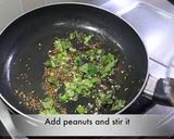 A picture of step 4 of Samak rice upma.