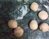 A picture of step 1 of Soya Wheat steam Momos.