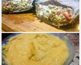 Foto del paso 16 de la receta: Centro de cuadril relleno al trapo, en brasas y puré mixto crema