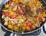 Foto del paso 5 de la receta: Fideos mediterráneos