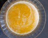 A picture of step 3 of Orange and Muskmelon smoothie.