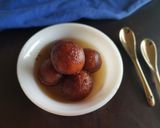 A picture of step 8 of Sweet potato Gulab Jamun.