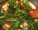 A picture of step 3 of Turkey & Chorizo Veggies.