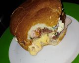 Foto del paso 4 de la receta: Hamburguesas de carne con el corazón de muzzarella